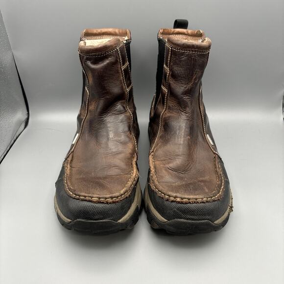 Ahnu Tamarack Insulated Waterproof Low Boots Brown Slip-On Thinsulate Men’s 11 main image 7
